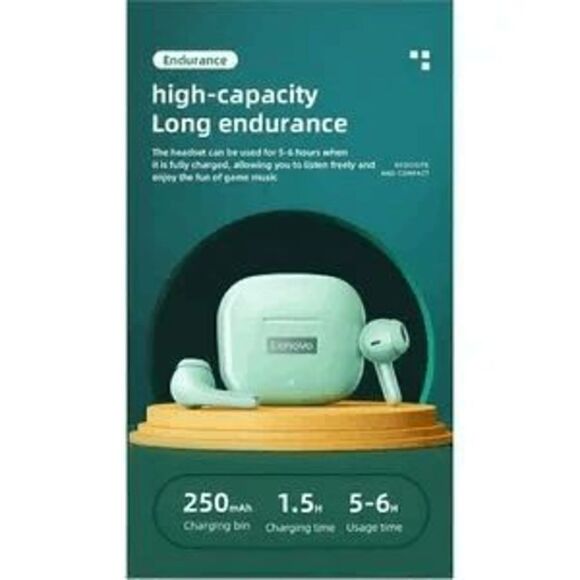 Lenovo Thinkplus LP40 Pro Bluetooth 5.1 Earphone Wireless Earbuds HiFi Stereo - Picture 11 of 14